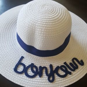 Janie And Jack NWT Size 6 12 M Bonjour sun hat